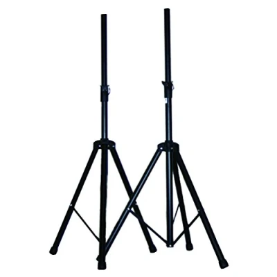 Afbeelding van Ibiza Sound SS01B Set van 2 x Standaard Speakerstatief in Draagtas