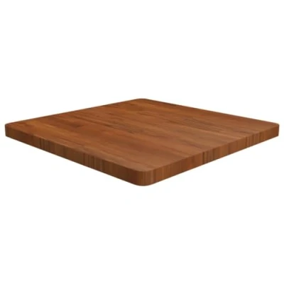 Afbeelding van vidaXL Tafelblad vierkant 70x70x4cm behandeld eiken donkerbruin