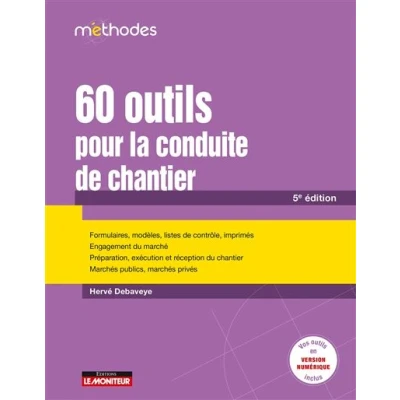 Image de 60 outils pour la conduite de chantier