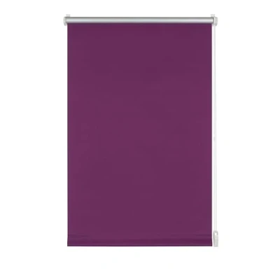 Image de GARDINIA Store Enrouleur Occultant Thermique à Coller ou Clipser, Grande Réflexion de la Lumière, Économie d&#039;Énergie, Opaque, Kit Montage Inclus, EASYFIX, Violet, 100 x 150 cm (LxH)
