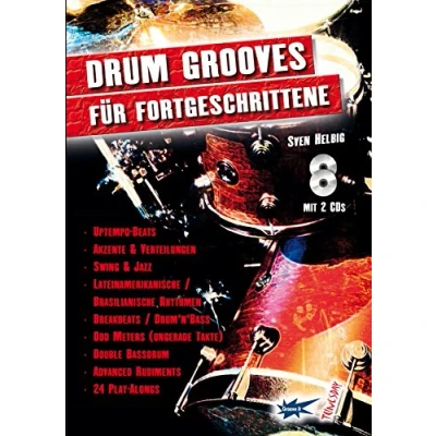 Afbeelding van Tunesday Drum Grooves Sven Helbig Lesboek voor drums