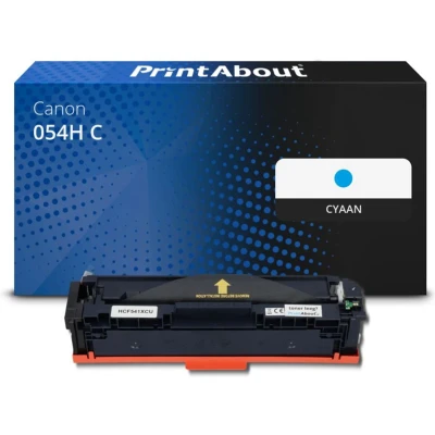Afbeelding van Huismerk Canon 054H C Toner Cyaan Hoge capaciteit