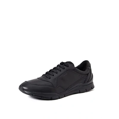 Afbeelding van Geox Sukie Sneakers laag, Dames, Maat: 41, Black Leer