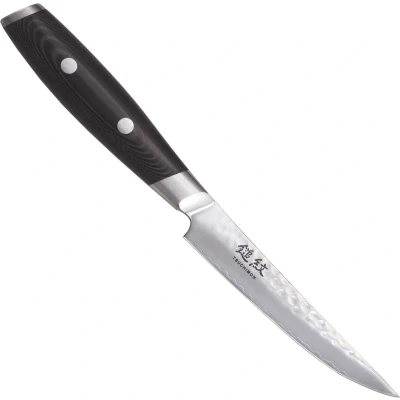 Afbeelding van Yaxell Tsuchimon Steakmes 11 cm VG10 Staal Gehamerd Lemmet Micarta Heft