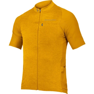 Afbeelding van Endura Gv500 Reiver Jersey Met Korte Mouwen Geel S Man