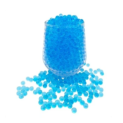 Afbeelding van KONFEN waterparels, ca. 20.000 blauw, waterbal, 7 8 mm, decoratie, 100 g, voor decoratieve vaas, hydrogelballen (blauw)