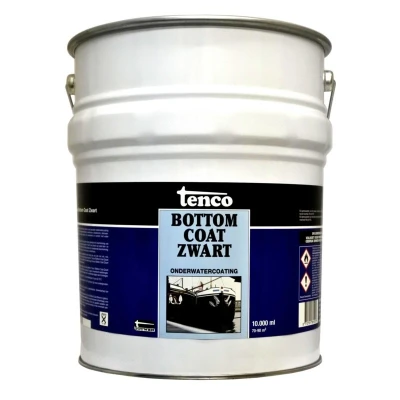 Afbeelding van Tenco Bottomcoat Zwart 25 ltr Boot onderhoud