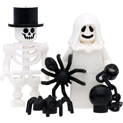 Afbeelding van LEGO Spook en skeletfiguren met accessoires