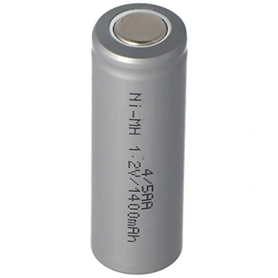 Afbeelding van AccuCell Ni MH batterij 1,2 V 1400 mAh 4 / 5AA zonder soldeertag 43 x 14,5 mm