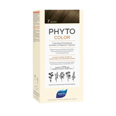 Afbeelding van Phyto Coloration des cheveux Phytocolor permanente 7 Blond