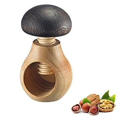 Afbeelding van Westmark Holzi Notenkraker Uit Hout Paddenstoel In Display
