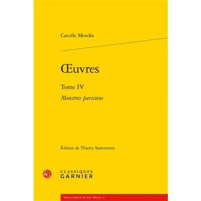 Afbeelding van Oeuvres (Tome IV)