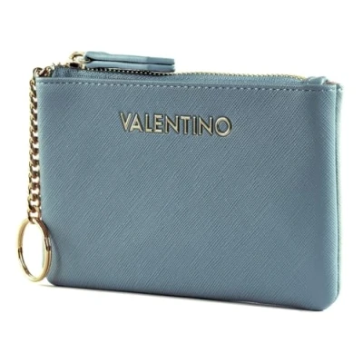 Afbeelding van VALENTINO Sleutelgeval Zero Re Zip Wallet Polvere Lichtblauw