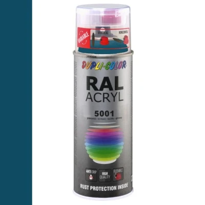 Afbeelding van Dupli Color Ral Acryl 5001 Blauwgroen Hoogglans 400 ml
