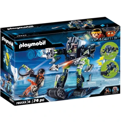 Afbeelding van PLAYMOBIL Top Agents Arctic Rebels sneeuwrobot