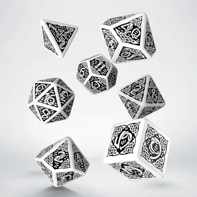 Afbeelding van Polydice Set Q Workshop Celtic White Black