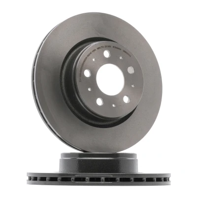 Afbeelding van BREMBO 09.N360.11 Remschijf 320 25 5 interne ventilatie Gecoat TESLA: Model 3