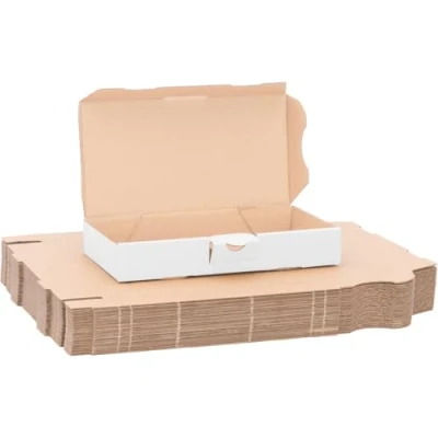 Afbeelding van verpacking Maxibrief MB 0 vouwdozen, 180 x 100 30 mm, wit, binnenafmetingen 176 96 27 50 stuks