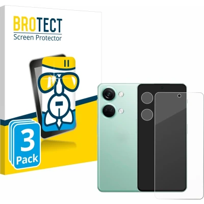 Afbeelding van BROTECT Screenprotector voor OnePlus Nord 3 5G (Voor+Camera) Folie Beschermfolie Beschermglas transparant (3 Stuks)