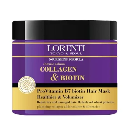 Afbeelding van Haarmasker Lorenti Collagen &amp; Biotin 500 ml