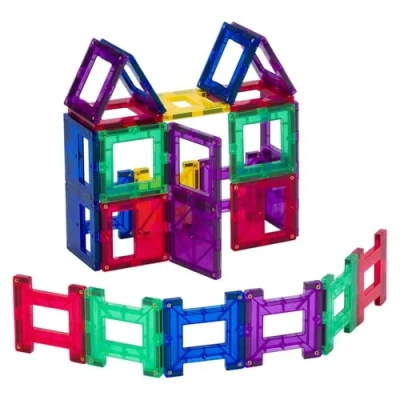 Afbeelding van Playmags 3D Magnetische Tegels Accessory Set 24 Delige