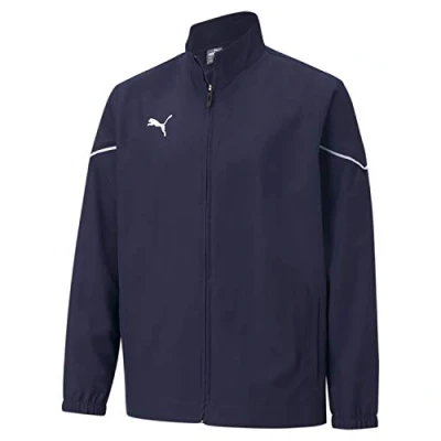 Afbeelding van Puma, Unisex, Hardloopjack, teamRISE Zijlijnjack Jr 657328 (128), Blauw, 128