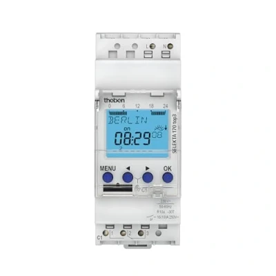 Afbeelding van DIGITALE ASTRON KLOK 230V 1CO