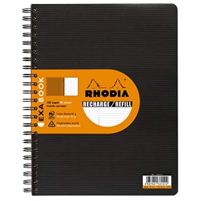 Image de RHODIA EXABOOK RECH A4+ LMC 160P