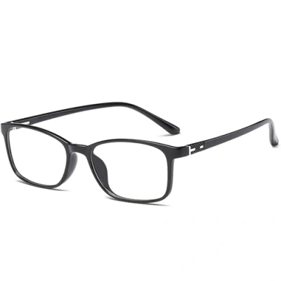 Afbeelding van ANRRI Anti vermoeidheidsbril met blauwlichtfilter, licht, uv bescherming, voor dames en heren, zwart.