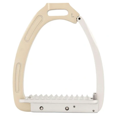 Afbeelding van BR Stijgbeugels Lavarone Titanium/Silver 12cm