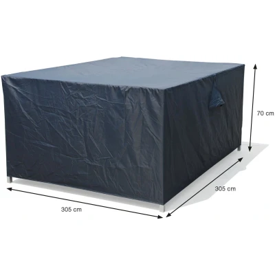Afbeelding van Coverit loungeset beschermhoes 305x305xH70 Polyester Garden Impressions