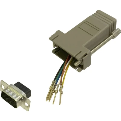 Afbeelding van BKL Electronic 10121109 Adapter D sub stekker 9 polig RJ45 bus 1 stuk(s) Single