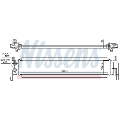 Afbeelding van Nissens Radiateur 65318