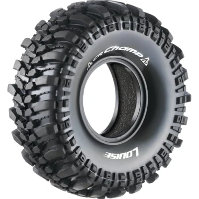 Afbeelding van Louise RC CR CHAMP 1 10 Crawler Banden Super Soft voor 1.9 Velgen 2 stuks