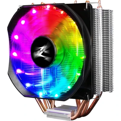 Afbeelding van Zalman CNPS9X OPTIMA RGB (Ultra Quiet CPU Cooler) / 120mm PWM White LED Fan 600 1500RPM plm10%, Intel LGA 115x, 1200, AMD AM4, AM3+, AM3, FM2+, FM2