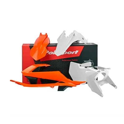 Afbeelding van Polisport Plastickit KTM SX65 2016 2019 Origineel Oranje / Zwart