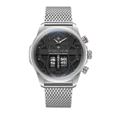 Afbeelding van Police UHR Rotorcrom Horloge, Heren, Maat: One Size, Schwarz