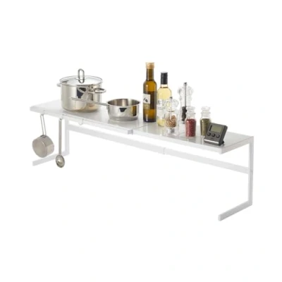 Afbeelding van Yamazaki Keukenrek Uitschuifbaar Tower White