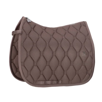 Image de Eskadron Tapis de Selle Classic Sports Mesh Dressage Smoke Taupe Full