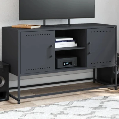 Afbeelding van Hoge kast 36x39x123 cm staal olijfgroen