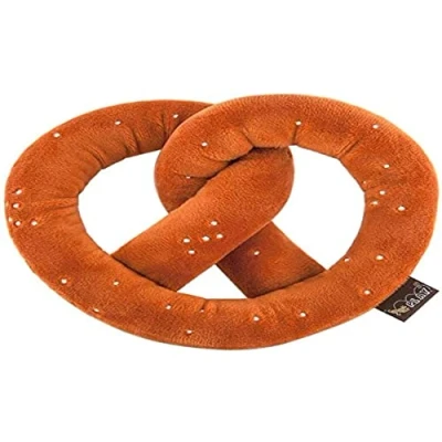 Afbeelding van P.L.A.Y. Pretzel Toy Hondenspeeltje Bruin