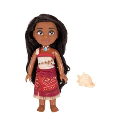 Afbeelding van Oceania 2 Disney kleine pop, 15 cm, van Vaiana, haar om te kammen, kleding geïnspireerd op de film, extreem gedetailleerd en beweegbaar, perfect voor fans poppenverzamelaars