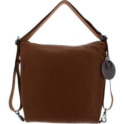 Afbeelding van MANDARINA DUCK Leren Schoudertas Mellow Leather Shoulderbag Indian Tan Bruine