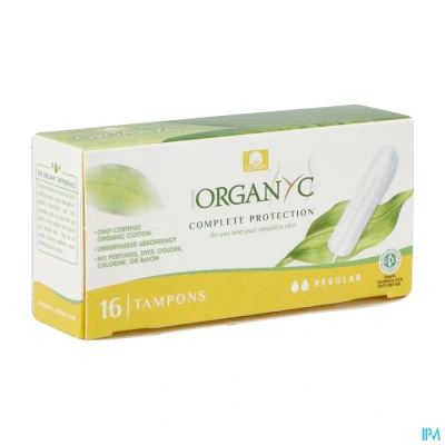 Image de Organyc Tampon Regular Coton Bio 16