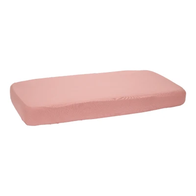 Afbeelding van Little Dutch Hoeslaken Wieg Pure Pink Blush