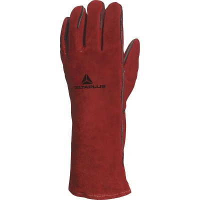 Afbeelding van Delta Plus Hittebestendige Lashandschoen Rood maat 10