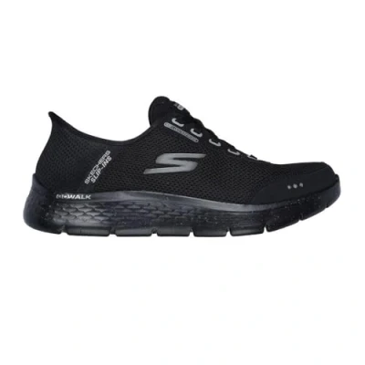 Afbeelding van Skechers Dames Go Walk Flex Flashing Stars Sneakers, zwart.