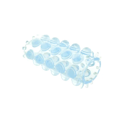 Afbeelding van Rekbare Penis Sleeve met Noppen Blauw