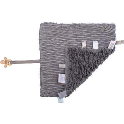 Afbeelding van Snoozebaby Knuffeldoekje Comfort Toy Storm Grey