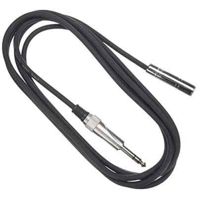 Afbeelding van Stagg SAC3PSJS DL hoofdtelefoonkabel jackstekker 3 m, zwart